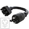 Ac Works 16A Gen 2 EV Charging NEMA L6-20 Adapter For Gen. II Tesla Mobile Connector G2EVL620PT-16A - alternate 2